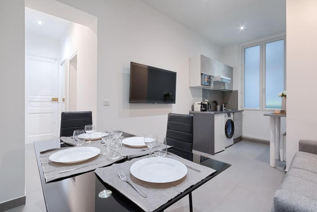 Batignolles Lemercier Cosy Apartment 4P-1Br Paris Dış mekan fotoğraf